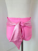 Details Signature Tie Shorts: Bubble Gum Pink