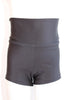 Details Signature Tie Shorts: Black Matte