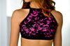 Details Tiffany Neon Pop Crop Top - Pink