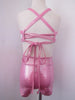Details Signature Top: White with Bubble gum Pink Trim