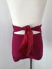 Details Signature Tie Shorts: Burgundy with Crimson