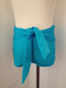Details Signature Tie Shorts: Matte Turquoise
