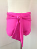 Details Signature Tie Shorts: Hot Pink