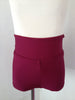 Details Signature Tie Shorts: Burgundy with Crimson