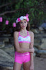 Details Signature Tie Shorts: Bubble Gum Pink