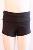 Details Signature Tie Shorts: Black Matte