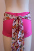 Details Signature Tie Shorts: Pink Butterfly