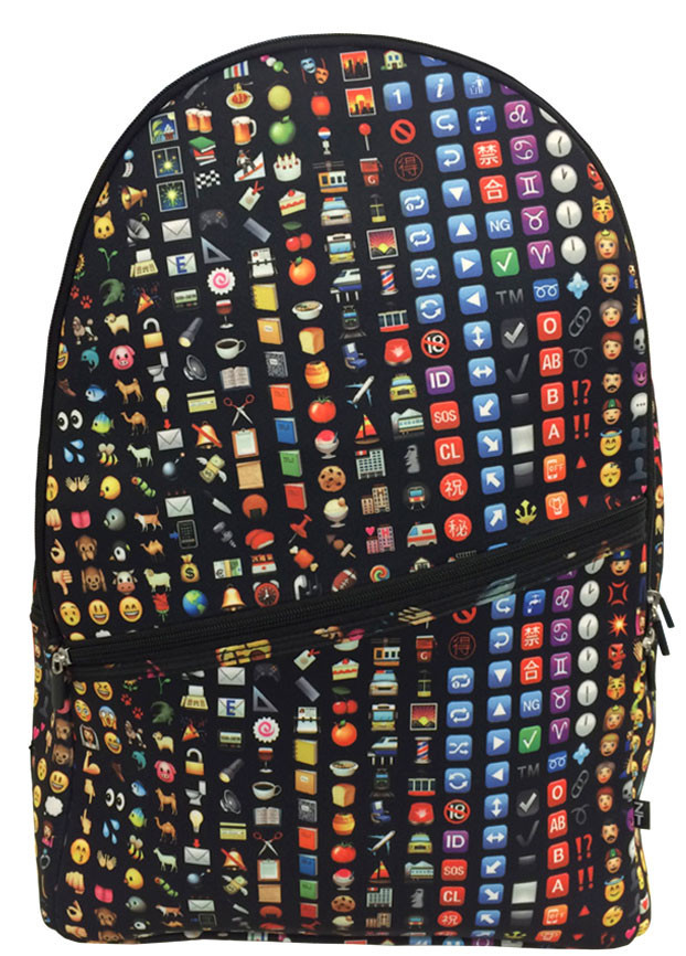 Emoji backpack on sale