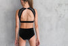 Details Velvet Briefs - Black