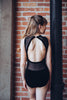 Details Gothic Leotard - Black