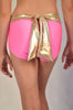 Details Signature Tie Shorts: Midsummer Pink