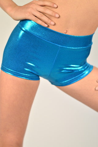 Details Basic Shorts: Blue