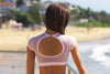 Details by Remy: Cap Sleeve Crop Top (Pink Breeze)