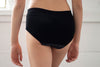 Details Velvet Briefs - Black