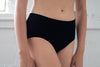 Details Velvet Briefs - Black