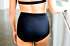 Details High Waist Briefs - Black