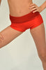 Details Signature Tie Shorts: Red