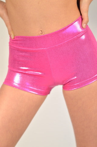 Details Basic Shorts: Hot Pink